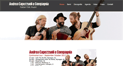 Desktop Screenshot of andreacapezzuoliecompagnia.it